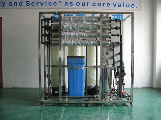 स्वचालित 1000L/घंटा RO जल शोधन संयंत्र 220-400V PLC