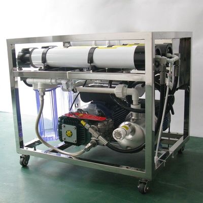सौर मिनी मोबाइल आरओ जल विलवणीकरण संयंत्र पोर्टेबल समुद्री जल अलवणीकरण संयंत्र