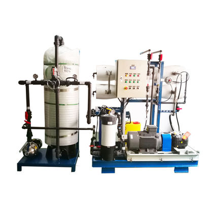 पीएलसी समुद्री जल उपचार संयंत्र अलवणीकरण मशीन 20000LPD 1000psi