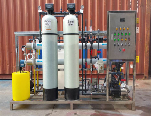 4.6KW समुद्री जल आरओ प्लांट, नावों के लिए 1NTU जल विलवणीकरण प्रणाली