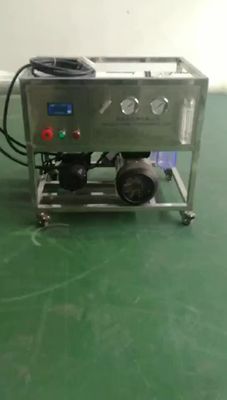3.3kw समुद्री जल रिवर्स ऑस्मोसिस डिसेलिनेशन प्लांट ऑन लैंड 75% रिकवरी