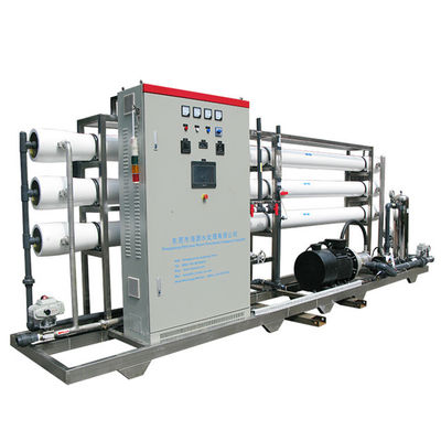 3.3kw समुद्री जल रिवर्स ऑस्मोसिस डिसेलिनेशन प्लांट ऑन लैंड 75% रिकवरी