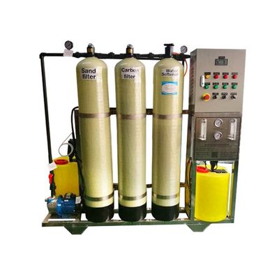 2000L / घंटा आयरन मैंगनीज पानी फ़िल्टर 70% -75% रिकवरी क्षमता 450kg