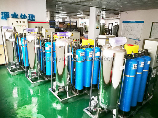 अर्ध औद्योगिक नैनोफिल्ट्रेशन जल उपचार पीएलसी नियंत्रण 1.65kw पावर