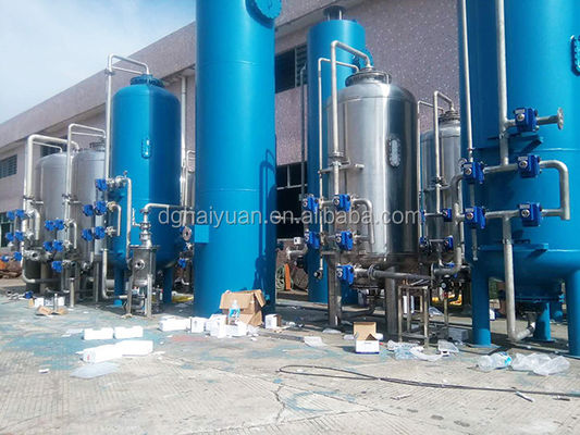 अर्ध औद्योगिक नैनोफिल्ट्रेशन जल उपचार पीएलसी नियंत्रण 1.65kw पावर