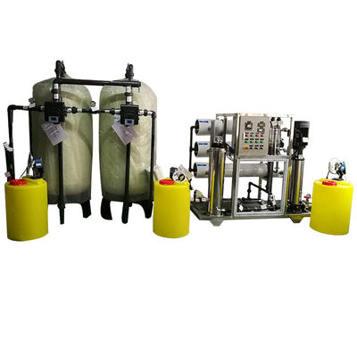 औद्योगिक रिवर्स ऑस्मोसिस आरओ प्लांट 2000LPH 60% - 75% रिकवरी दर
