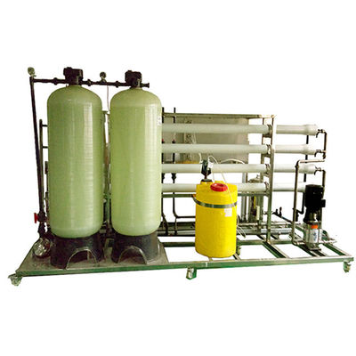 औद्योगिक रिवर्स ऑस्मोसिस आरओ प्लांट 2000LPH 60% - 75% रिकवरी दर