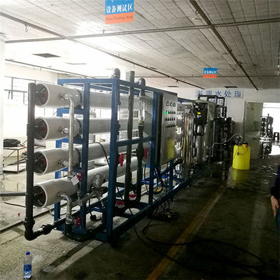 खारा पानी नमक पानी रिवर्स ऑस्मोसिस सिस्टम 440v 70% ~ 85% रिकवरी