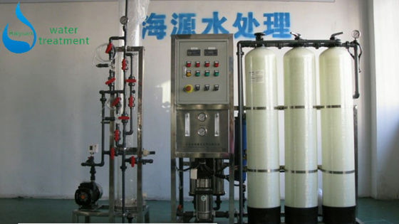 पीएलसी कॉन्ट्राओल के साथ प्रयोगशाला 50LPH के लिए 1.5kw विआयनीकृत जल प्रणाली