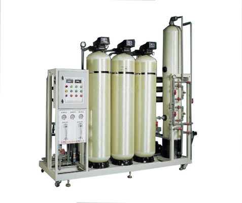 पीएलसी कॉन्ट्राओल के साथ प्रयोगशाला 50LPH के लिए 1.5kw विआयनीकृत जल प्रणाली