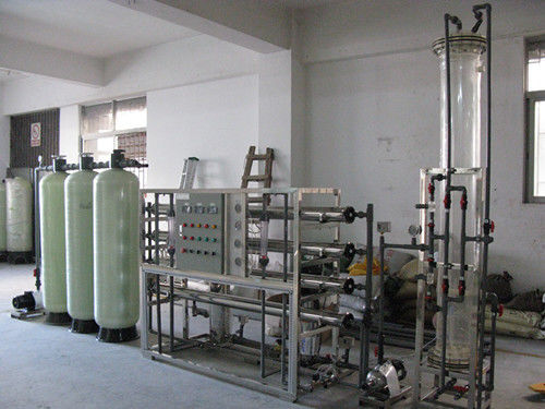औद्योगिक आयन एक्सचेंज राल पानी फिल्टर 10-15 बार दबाव 220V