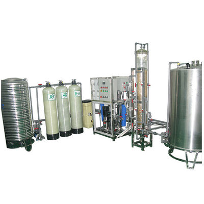 औद्योगिक आयन एक्सचेंज राल पानी फिल्टर 10-15 बार दबाव 220V