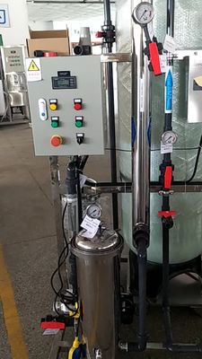 इलेक्ट्रोस्टैटिक पेंटिंग लाइन 1.65KW . के लिए राल विआयनीकृत जल प्रणाली