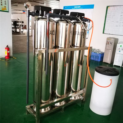 सीएनपी पंप के साथ ओडीएम नमक जल सॉफ़्नर सिस्टम 60HZ आयन एक्सचेंज