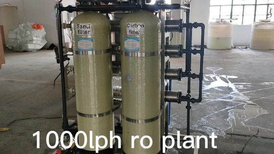 500 एल / एच ऑटो रिवर्स ऑस्मोसिस आरओ प्लांट